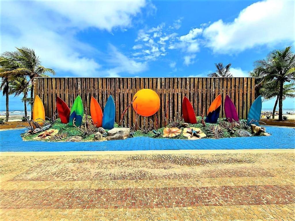 Hospedagem Primeira Quadra Da Praia Прая Гранде Екстериор снимка